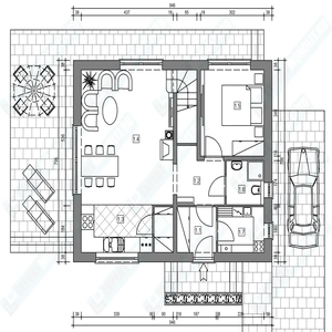 План дома 1 проекта №101