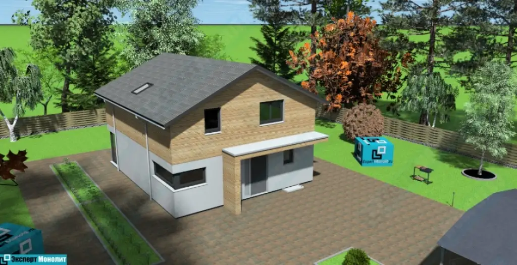 Скандинавский дом ДМР-07 - вид 6