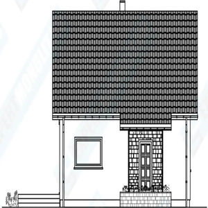 Фасад дома 1 проекта №101