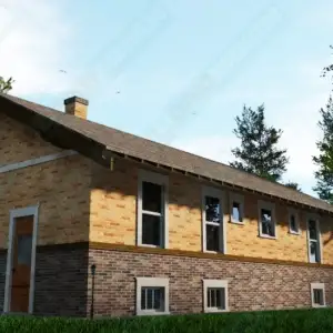 Строительство одноэтажного дома ОДМР-11 вид 5