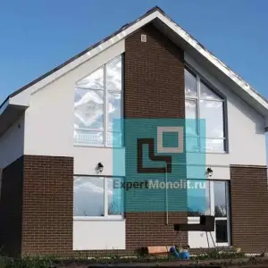 Монолитное строительство частного дома ДМР-02 - фото 1