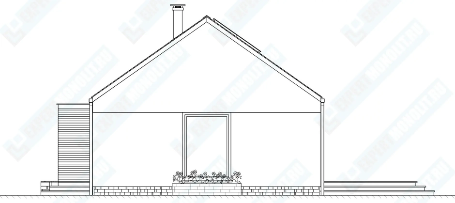 Фасад дома 4 проекта №103