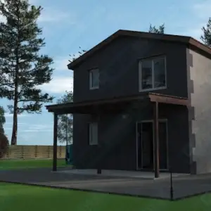 Строительство небольшого дома ДМР-09 - вид 5