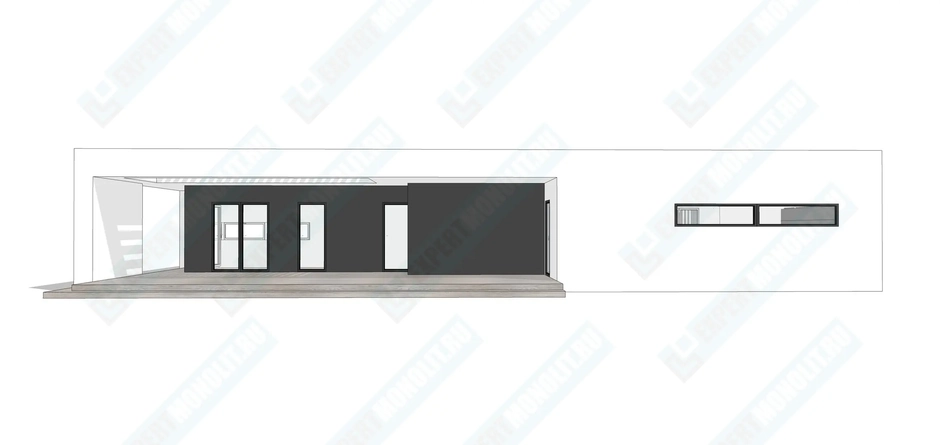 Фасад дома 4 проекта №163