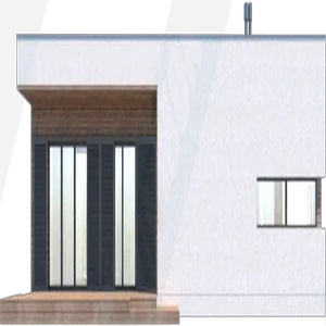 Фасад дома 1 проекта №162