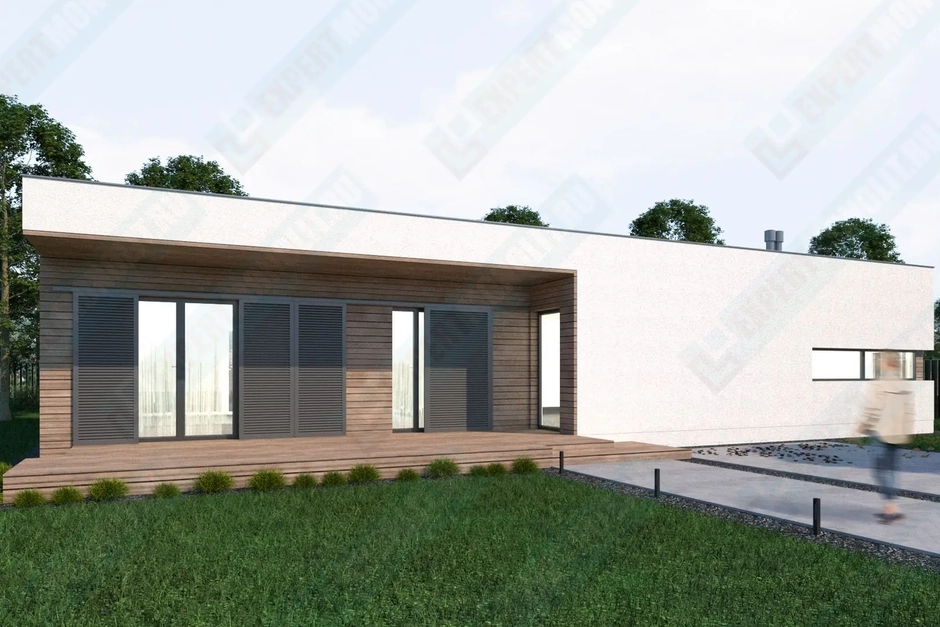 Частный загородный дом фото 1 проекта №162