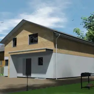 Скандинавский дом ДМР-07 - вид 3