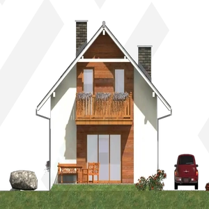 Фасад дома 2 проекта №131