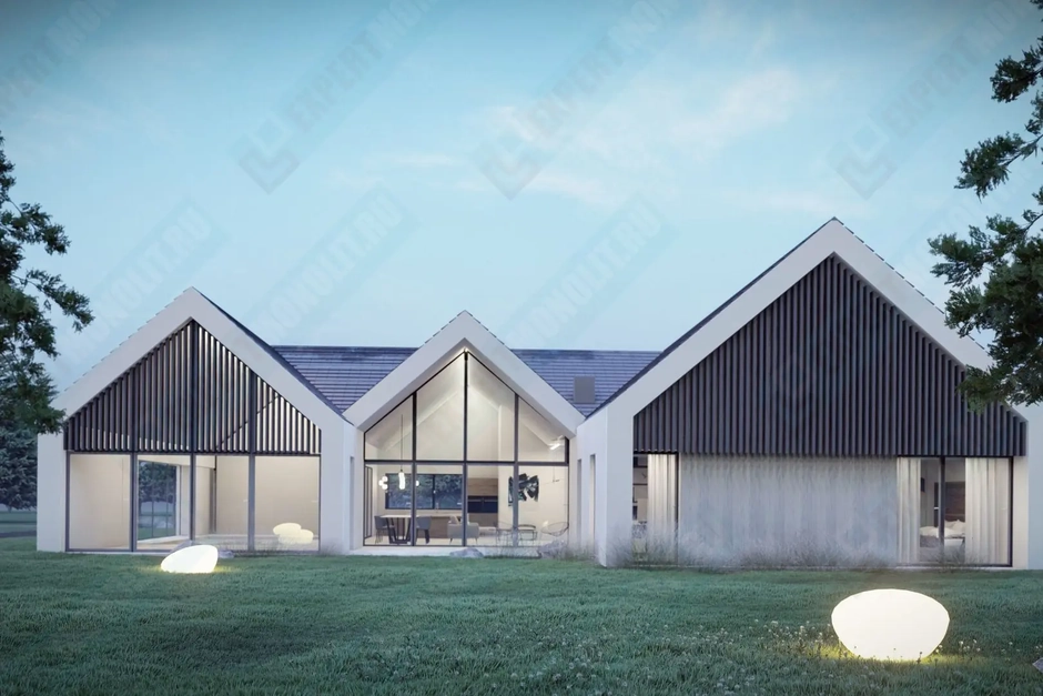 Частный загородный дом фото 3 проекта №147