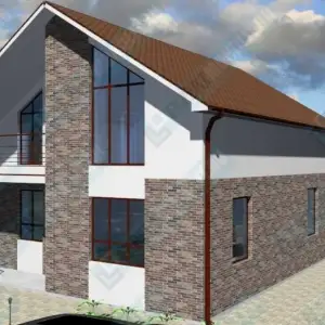 Монолитный частный дом ДМР-02 - вид 3