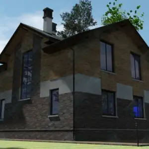 Бетонный дом ДМР-04 вид 4