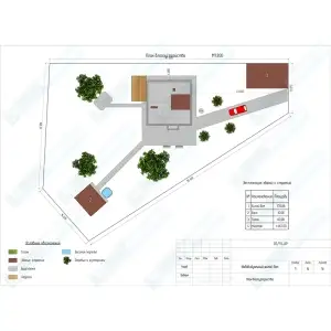 Посадка дома на участок. Разработка генплана в Сланцах