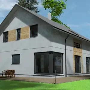 Строительство частного дома из бетона ДМР-05 вид 4