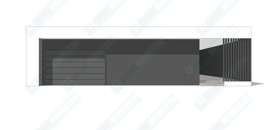 Фасад дома 1 проекта №163