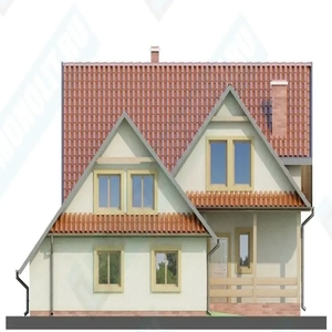 Фасад дома 3 проекта №106