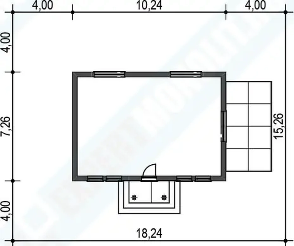 План дома 3 проекта №102