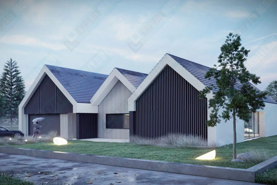 Частный загородный дом фото 1 проекта №147