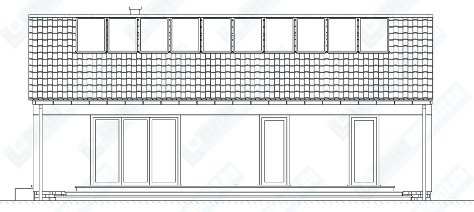 Фасад дома 2 проекта №103