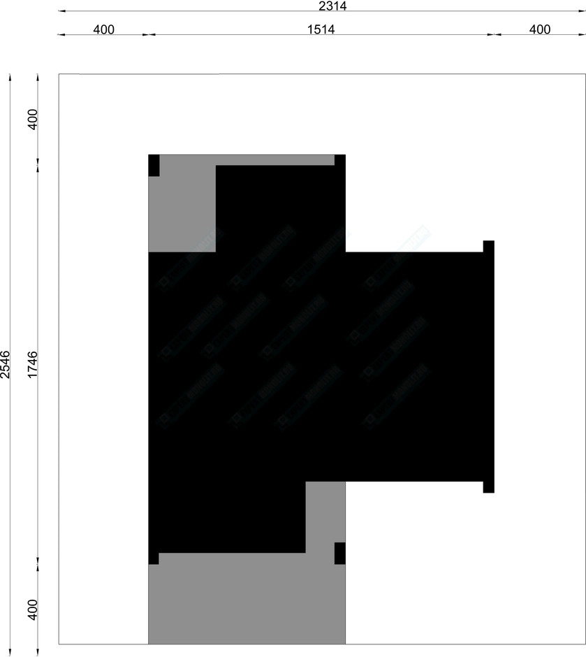 План дома 2 проекта №107