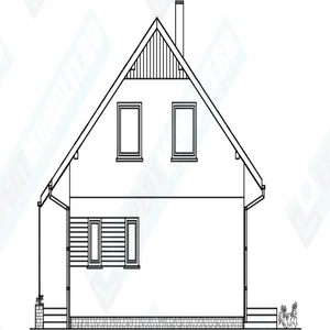 Фасад дома 4 проекта №101