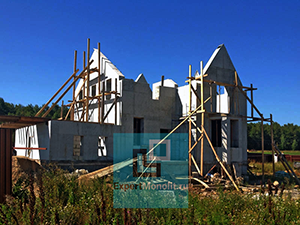 stroitelstvo korobki elitnogo doma