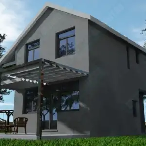 Двухэтажный дом на заказ ДМР-10 - вид 5