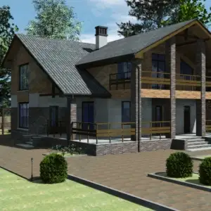 Дом монолитный ДМР-04