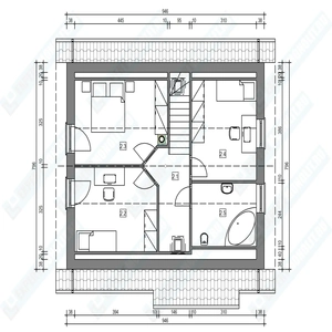 План дома 2 проекта №101