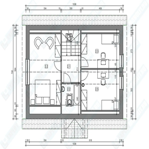 План дома 2 проекта №102