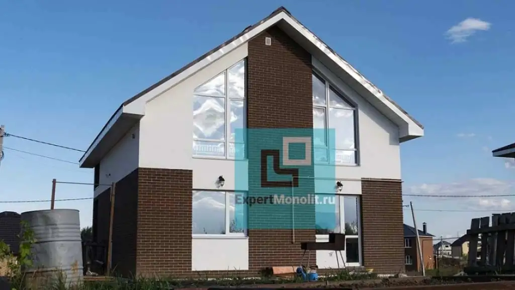 Монолитное строительство частного дома ДМР-02 - фото 1