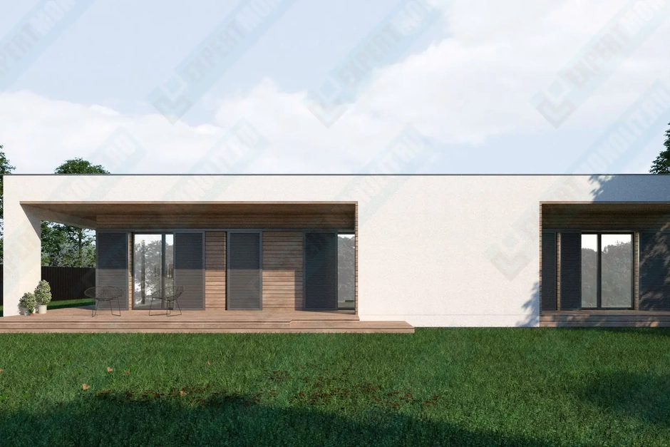 Частный загородный дом фото 2 проекта №162