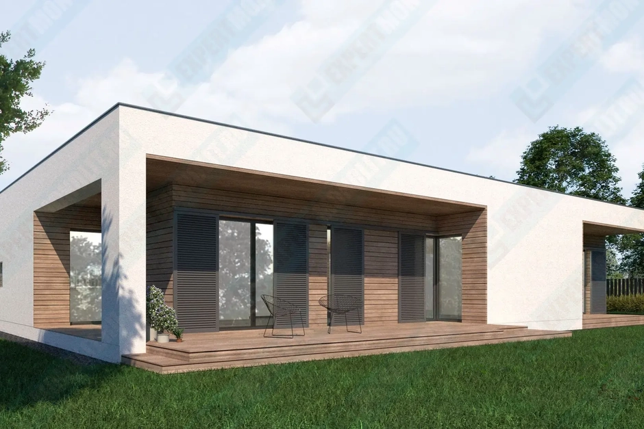 Частный загородный дом фото 3 проекта №162