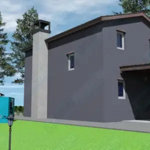 Строительство небольшого дома ДМР-09 - вид 4