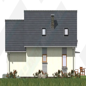 Фасад дома 2 проекта №130