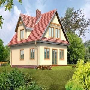 Частный загородный дом фото 2 проекта №105