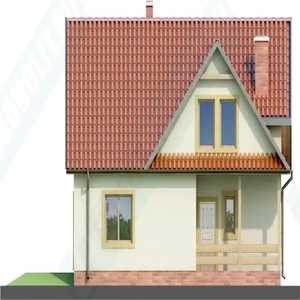 Фасад дома 3 проекта №105