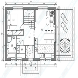 План дома 1 проекта №102
