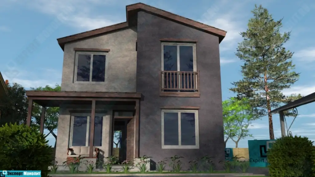 Строительство небольшого дома ДМР-09 - вид 1