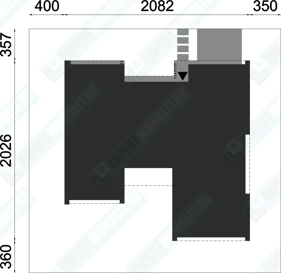 План дома 2 проекта №147