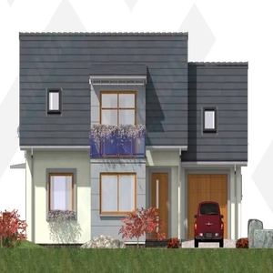 Фасад дома 1 проекта №130